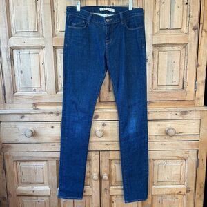 J. Brand Womens Size 28‎ Stin Stockholm Skinny Leg Jeans Denim Dark Wash Blue